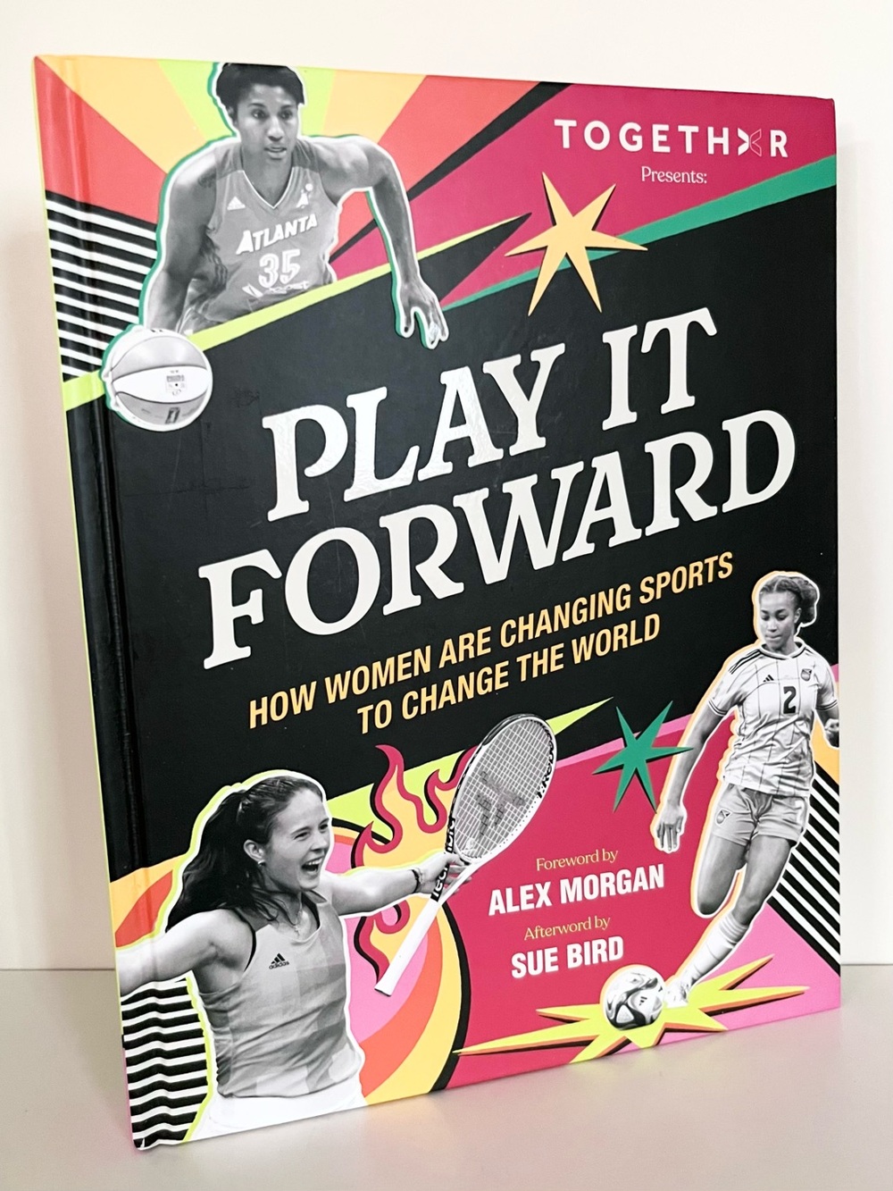 Women in sports hardcover book full color